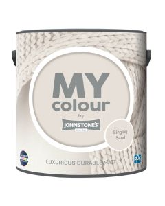 Johnstone's My Colour Durable Matt Paint - Singing Sand - 2.5L