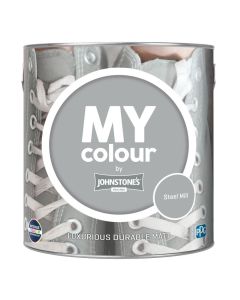 Johnstone's My Colour Durable Matt Paint - Steel Mill - 2.5L