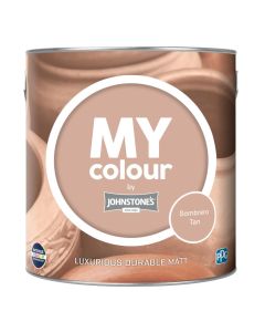 Johnstone's My Colour Durable Matt Paint - Sombrero Tan - 2.5L