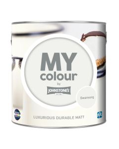 Johnstone's My Colour Durable Matt Paint - Swansong - 2.5L