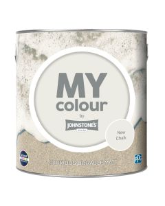 Johnstone's My Colour Durable Matt Paint - New Chalk - 2.5L