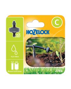 Hozelock 2785 End Of Line Pressure Compensating Dripper - Pack Of 5