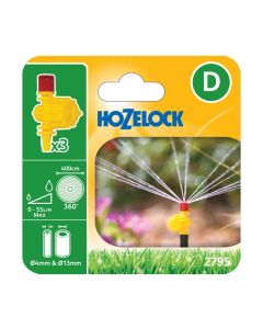 Hozelock 2795 360º Adjustable Vari-Jets™ - Pack Of 3