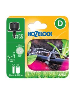 Hozelock 2787 360° Adjustable Sprinkler - Pack Of 12