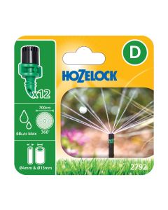 Hozelock 2792 360˚ Micro Spray Jets - Pack Of 12