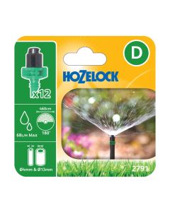 Hozelock 2791 180˚ Micro Spray Jets - Pack Of 12