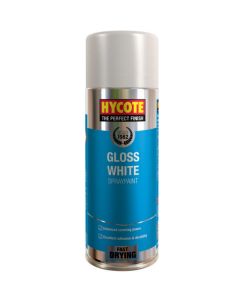 Hycote XUK032 Gloss White Aerosol - 400ml