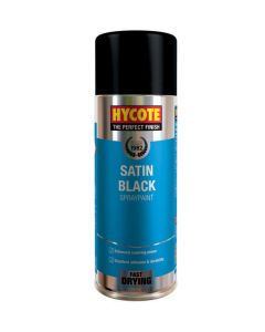 Hycote XUK0271 Satin Black Aerosol - 400ml