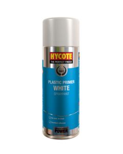 Hycote XUK610 White Plastic Primer Aerosol - 400ml