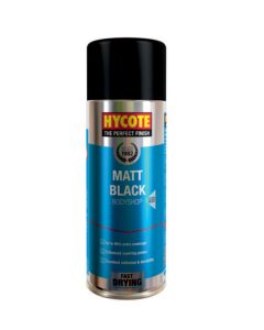 Hycote XUK430 Bodyshop Matt Black Aerosol - 400ml