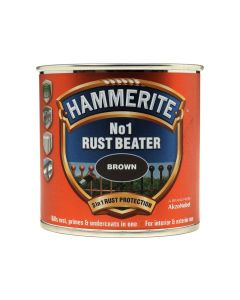 Hammerite No.1 Rust Beater - Dark Brown - 250ml