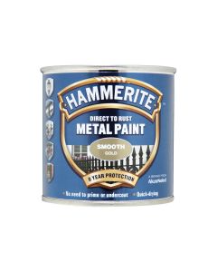 Hammerite Direct To Rust Metal Paint -  Smooth Gold - 250ml