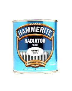 Hammerite Radiator Paint - Gloss White - 500ml