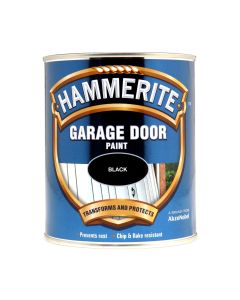 Hammerite Garage Door Paint - Black - 750ml