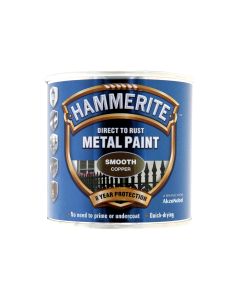 Hammerite Direct To Rust Metal Paint - Smooth Copper - 250ml