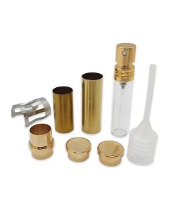 Turners Retreat PAT Perfume Atomiser Kit - Gold