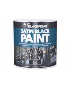 Blackfriar Satin Black Paint - 125ml