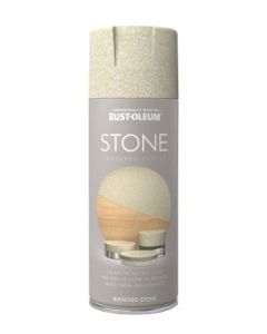 Rust-Oleum Stone Textured Spray Paint - Bleached Stone - 400ml