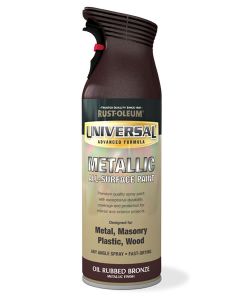 Rust-Oleum Universal Metallic All Surface Spray Paint - Oil Rubbed Bronze - 400ml