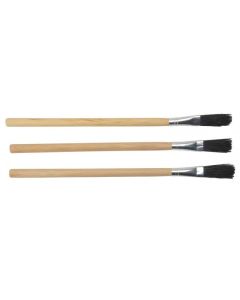 Monument 3015M Wood Handle Flux Brushes - Pack of 3