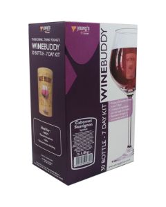 Young's Wine Buddy Cabernet Sauvignon Wine Making Kit - 30 Bottles