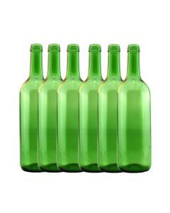 Young's Wine Bottles (Pack Of 15) Green - 75cl