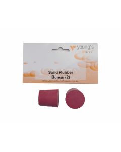 Young's Solid Rubber Bungs - Pack of 2