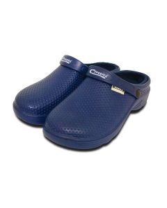 Town & Country Fleecy Cloggies - Navy - Size 4