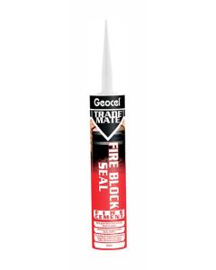 Geocel (Trade Mate) Fire Block Seal - Black 310ml