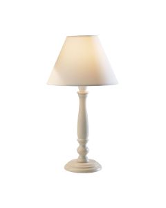 DAR REG4233 Regal Table Lamp - Cream