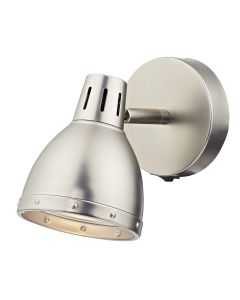 DAR OSA0761 Osaka Single Wall Light  - Antique Chrome