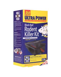 The Big Cheese Ultra Power Block Bait Rodent Killer Kit