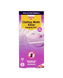 Zero In Moth Killer Hanging Unit - 2 Pack