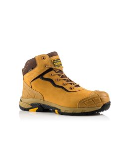 Buckbootz Tradez Blitz Safety Boot S3 SRC - Honey - Size 7