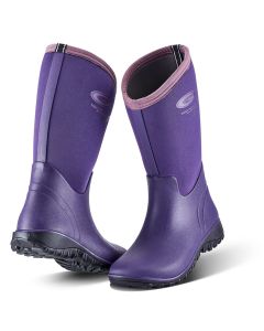 Grubs Tideline 4.0 Wellington Boots - Plum - Size 4