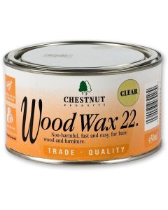 Chestnut Products Wood Wax 22 - Clear - 450ml