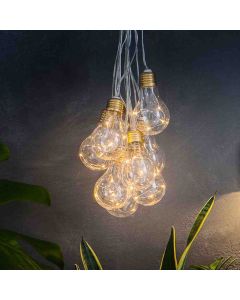 Lumify USB Solar Vintage Bulb Lights - Set Of 10