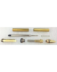 Charnwood (PENCGGM) Cigar Pen Kit - Gold & Gun Metal