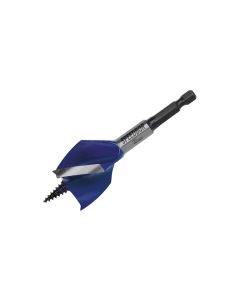 Irwin IRW1921997 6X Blue Groove Stubby Wood Bit - 32mm x 4\"