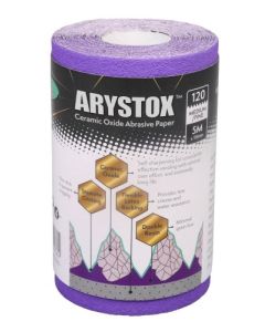 Axus Decor Arystox Ceramic Oxide Abrasive Paper - 5M - 120 Grit 