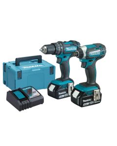 Makita DLX2131TJ 18V LXT Combi Drill & Impact Driver Combo Kit