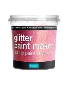 Polyvine Glitter Paint Maker Pink - 75g 