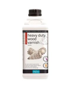 Polyvine Heavy Duty Wood Varnish Satin Finish - 500ml