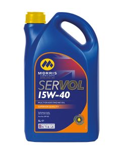 Morris SPP005 Servol 15W-40 Engine Oil - 5L